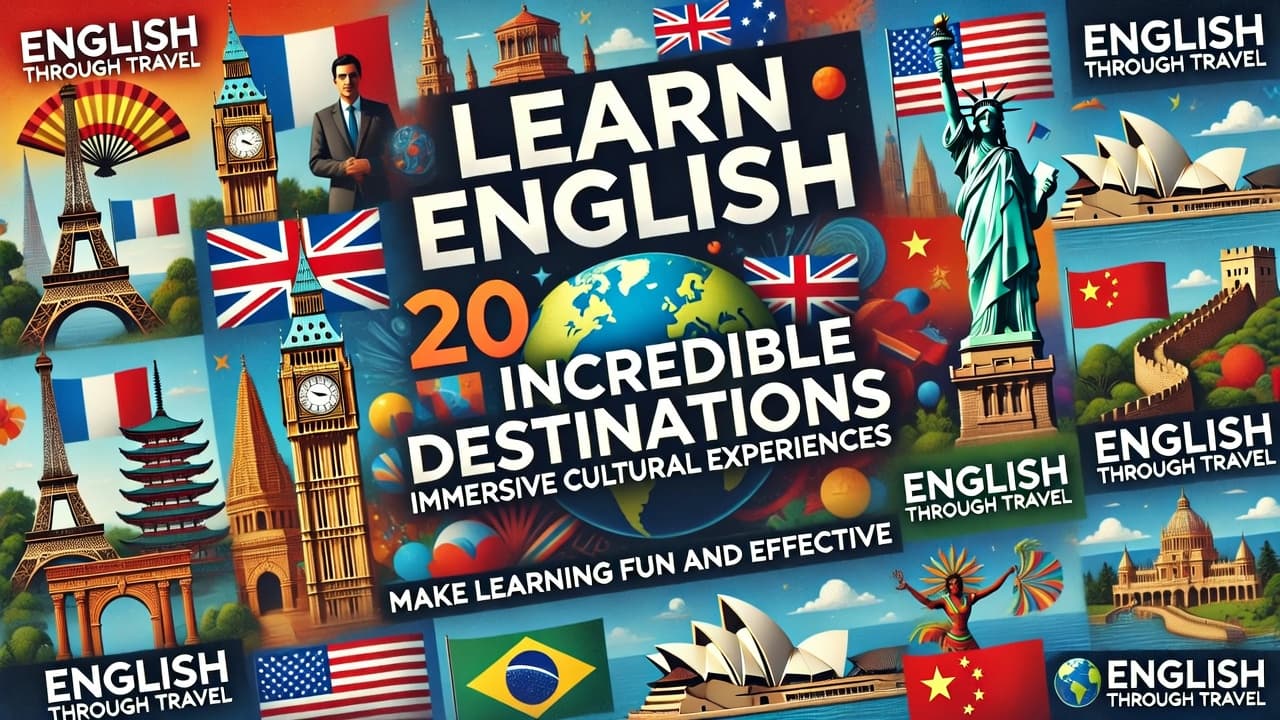 20 places you should visit to practice your English